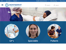 Tablet Screenshot of montserrat.com.au